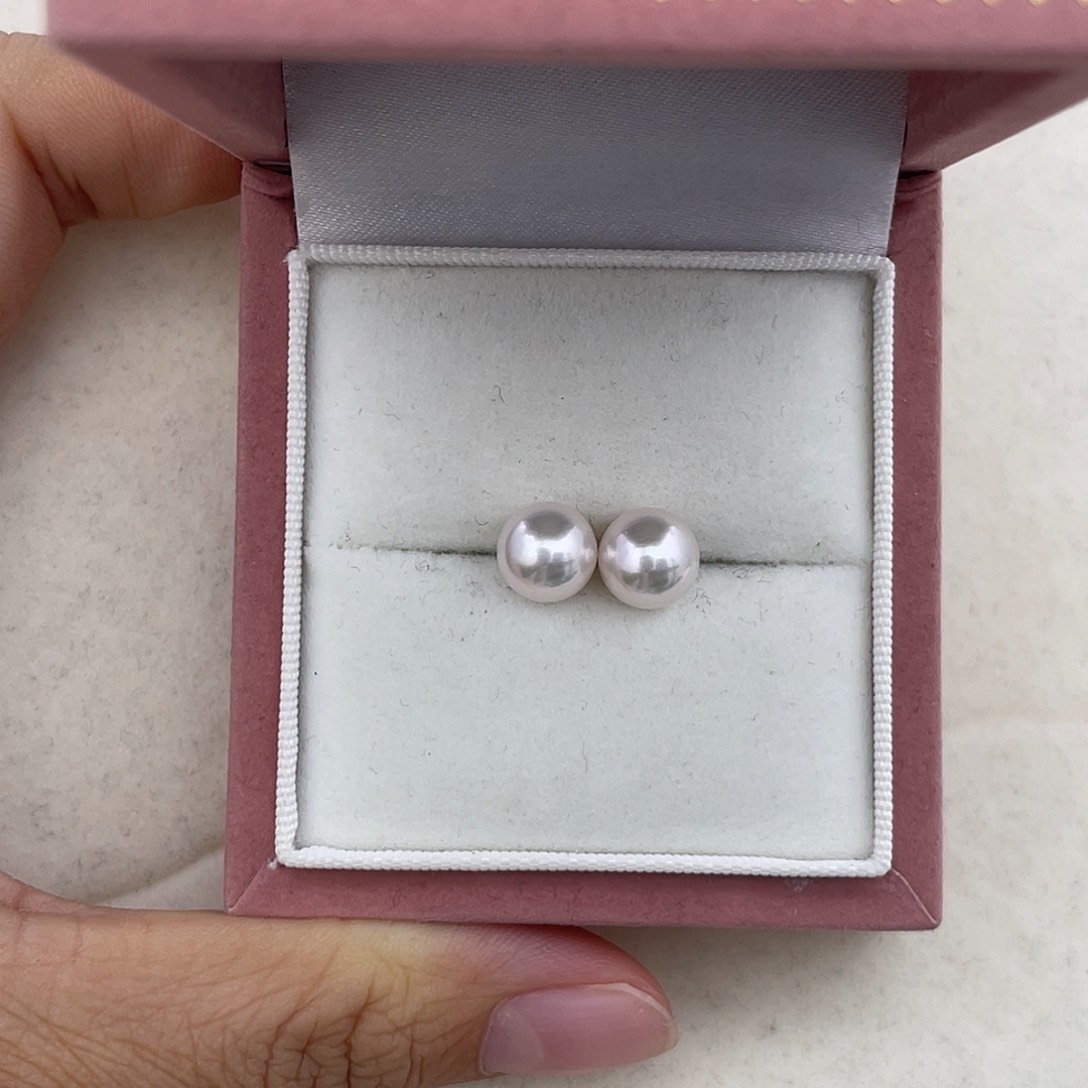 未镶嵌耳饰海水珍珠