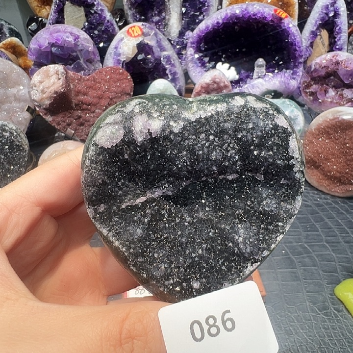 珠宝半成品紫晶未镶嵌