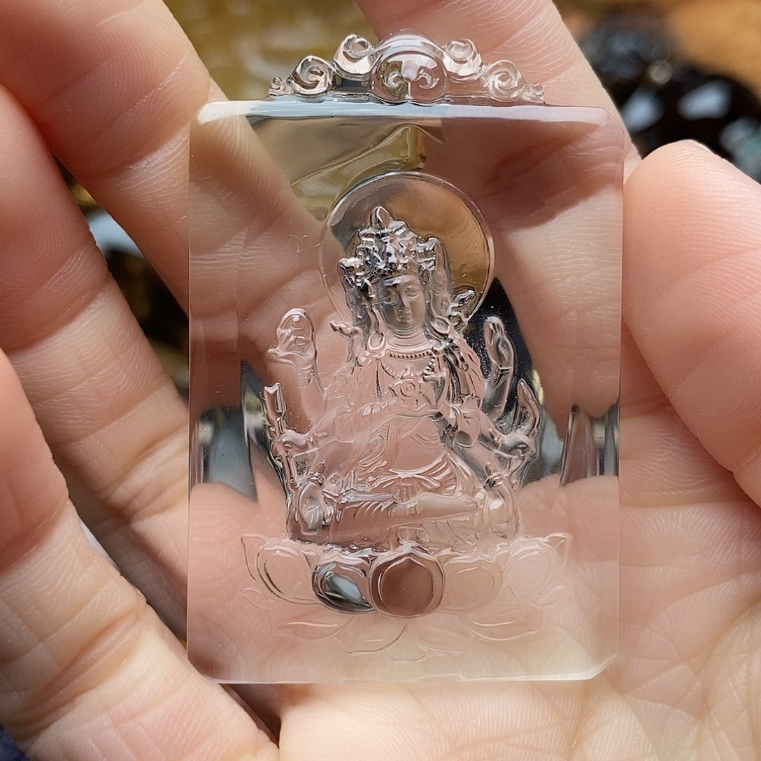 水晶吊坠未镶嵌吊坠