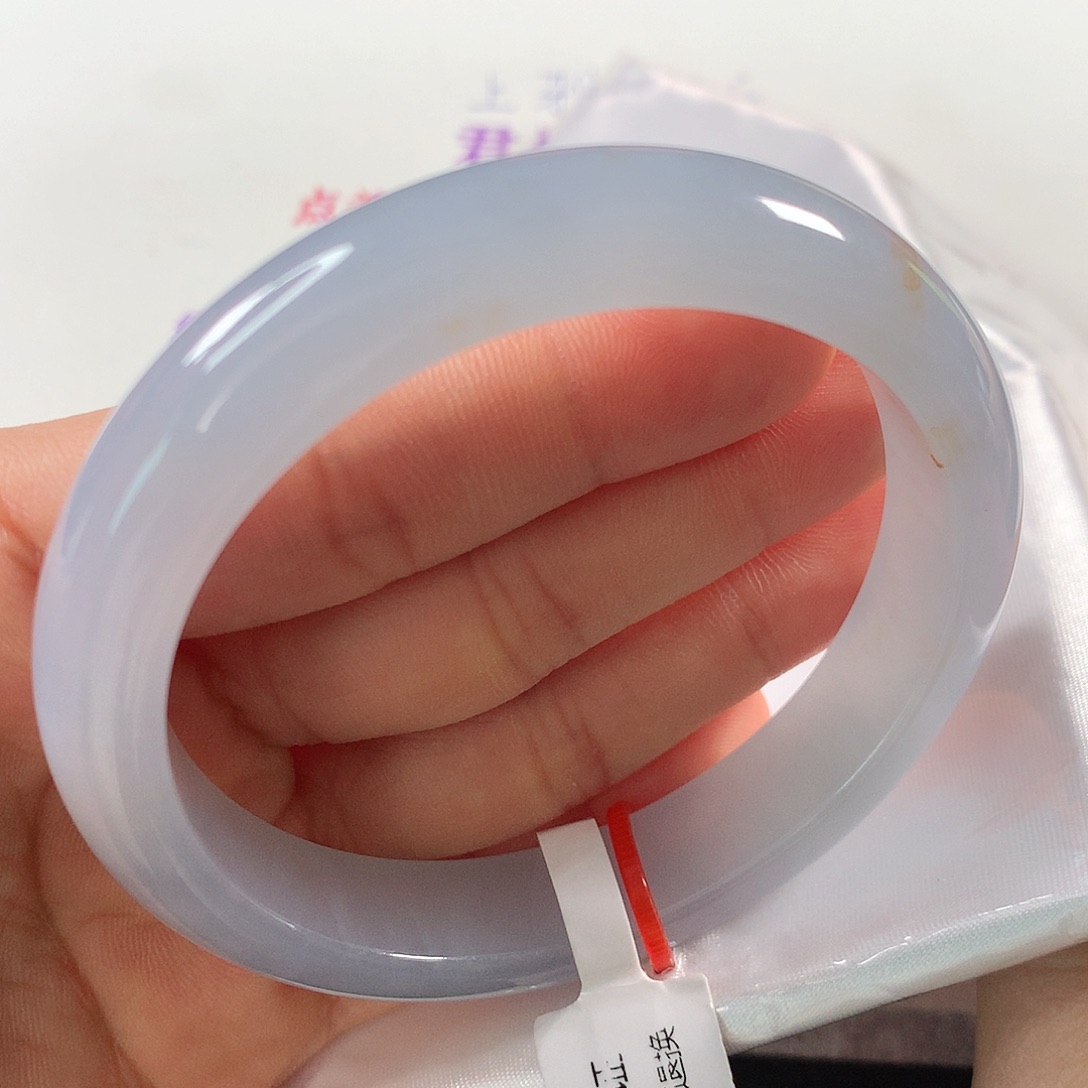 翡翠手镯未镶嵌 正圈⑨①