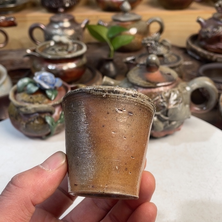 杯柴烧手工制作工艺