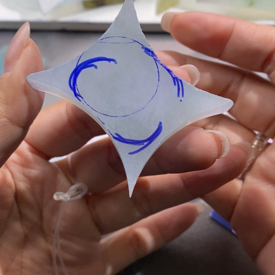 未镶嵌挂件翡翠用**哥