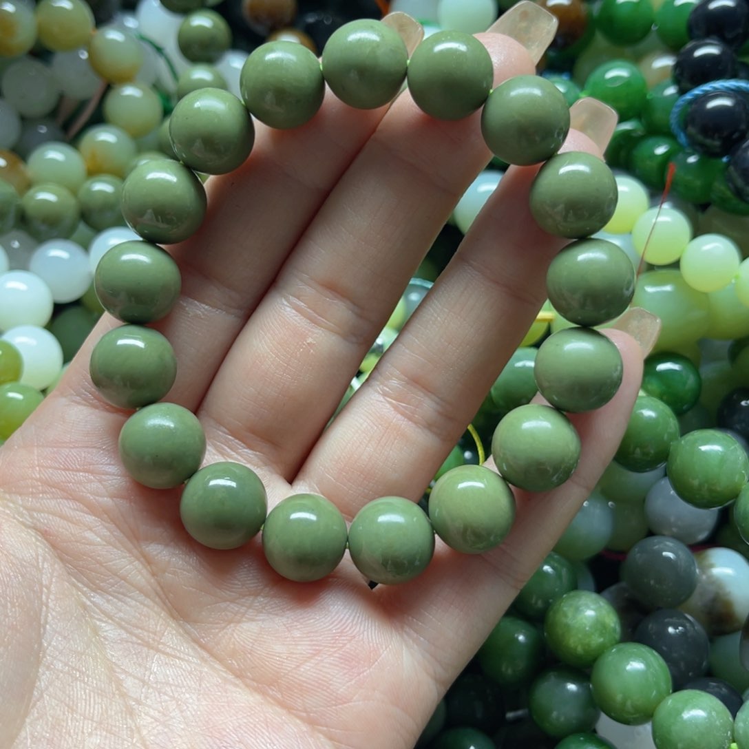 和田玉手链未镶嵌