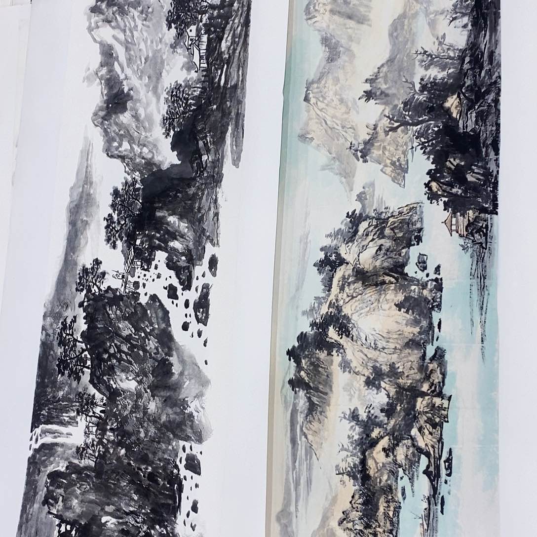 国画颇与世俱有个人说我