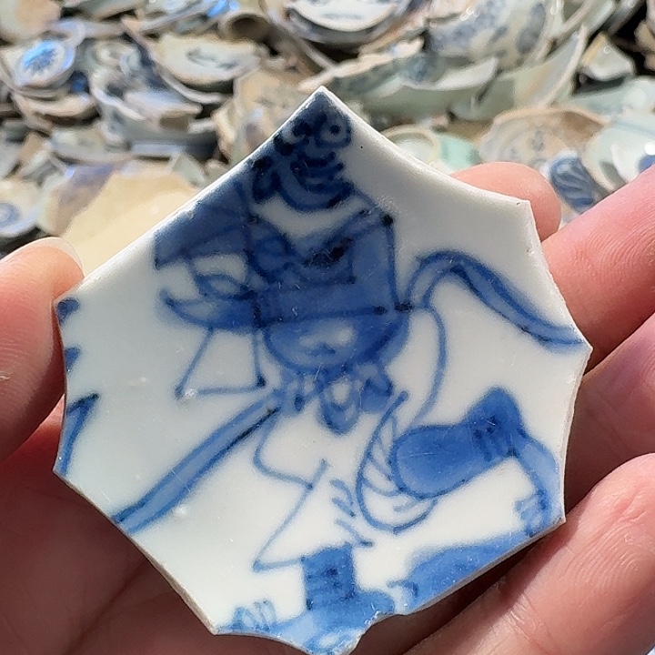 瓷片瓷片标本，顺丰包邮