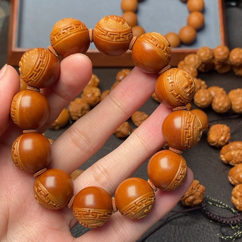 【闪购商品】橄榄核吊坠灰**空橄榄核