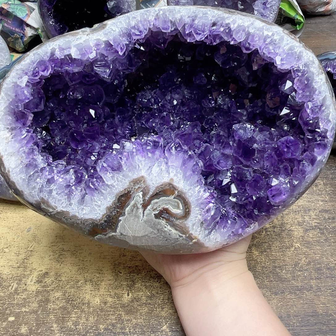 未镶嵌紫晶大型摆件（非配饰）用****8