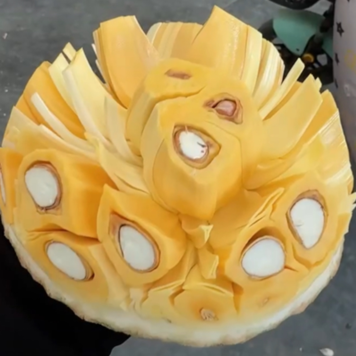 越南进口奶香菠萝蜜肉一盒一斤左右，甜过初恋！越南