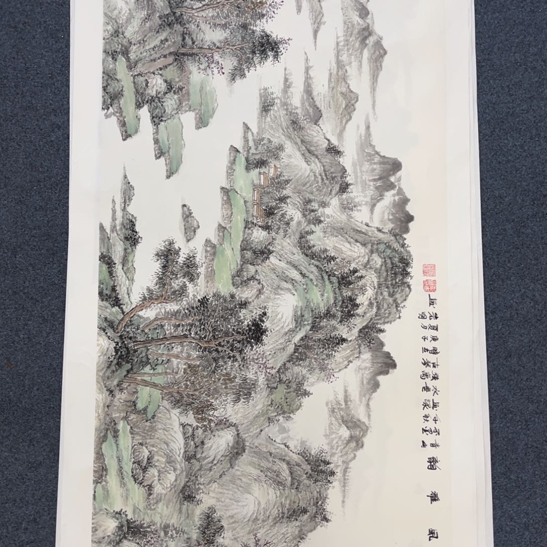 国画手绘画作品和绘画