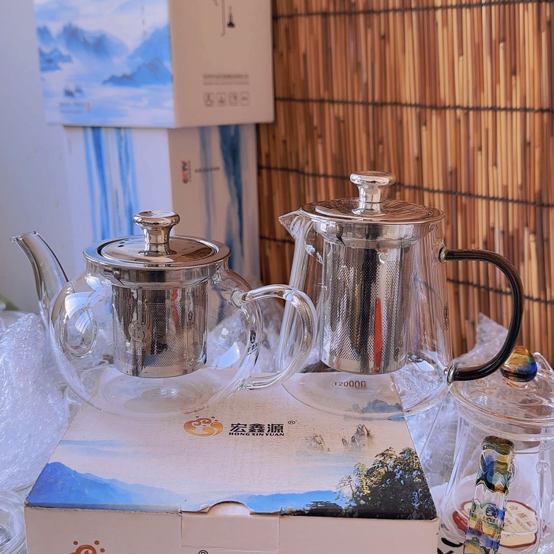 高硼硅玻璃茶水分离款瑕疵H058+G450黑 A08