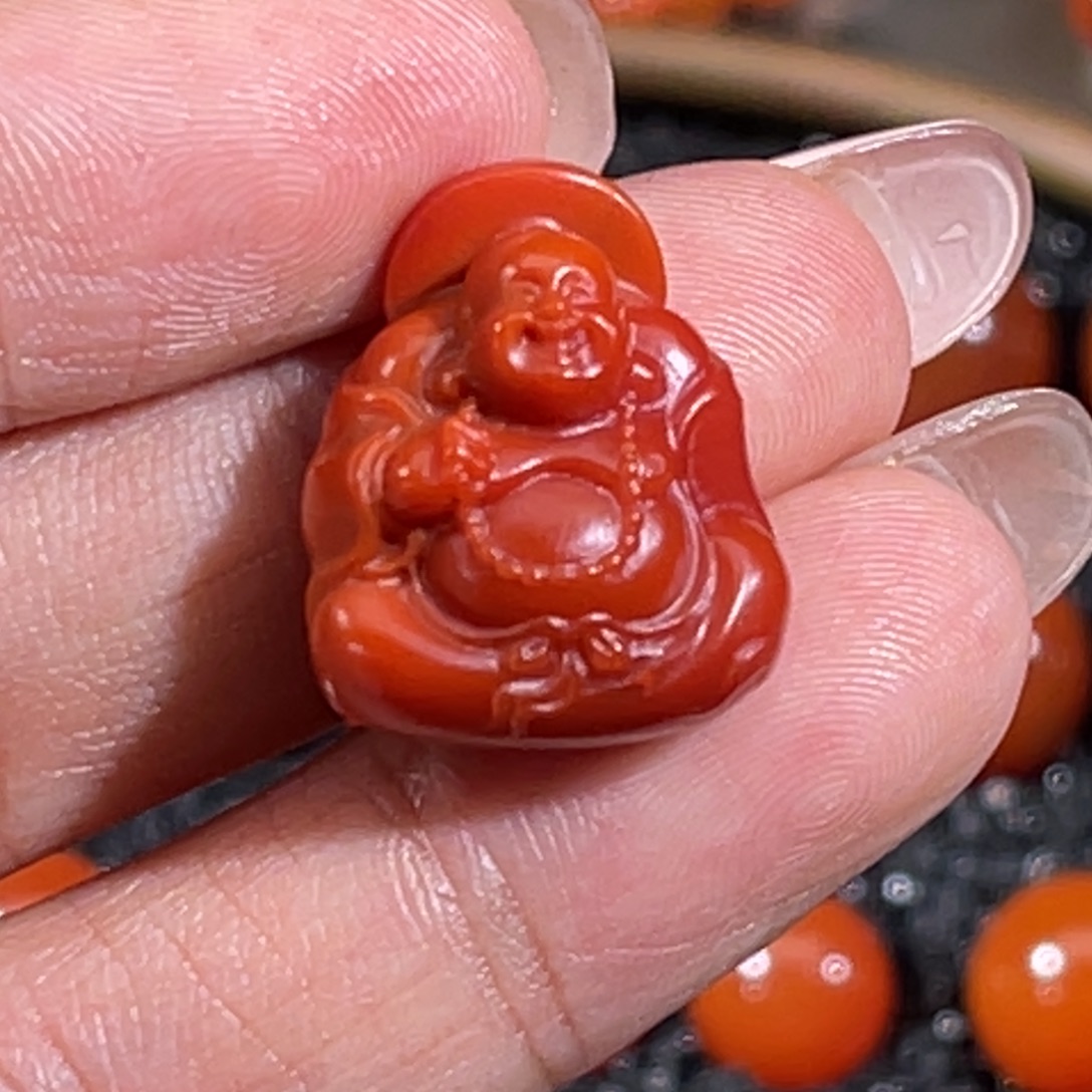 南红玛瑙未镶嵌佛公