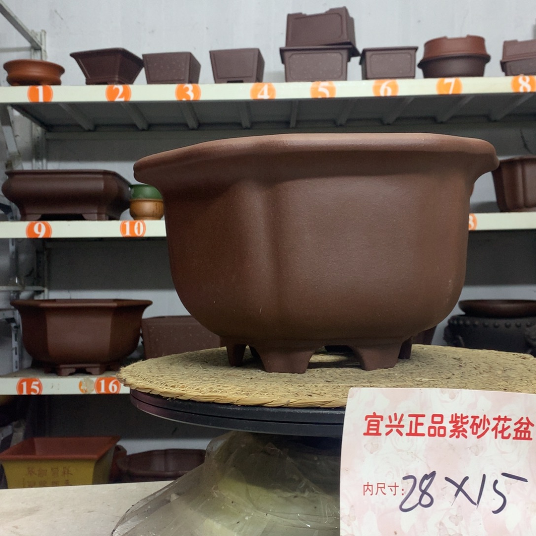 花盆紫砂宜兴紫砂花盆包邮