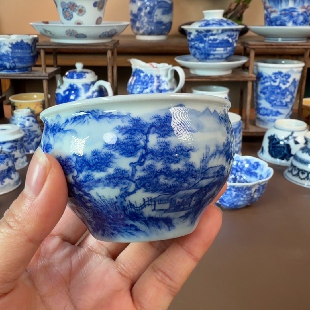 景德镇陶瓷手工手绘