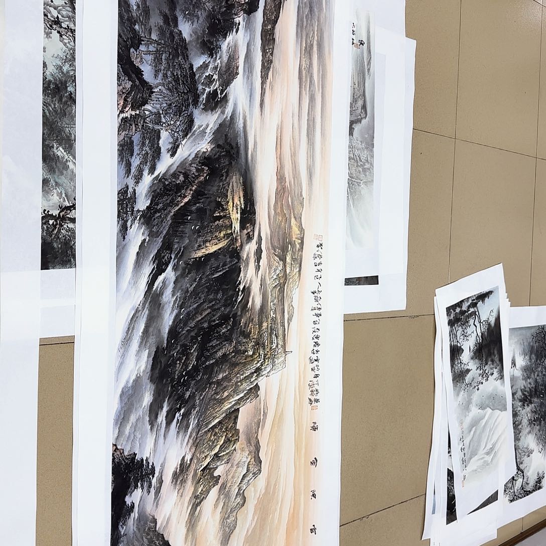 国画远****8黎俸禄老师作品