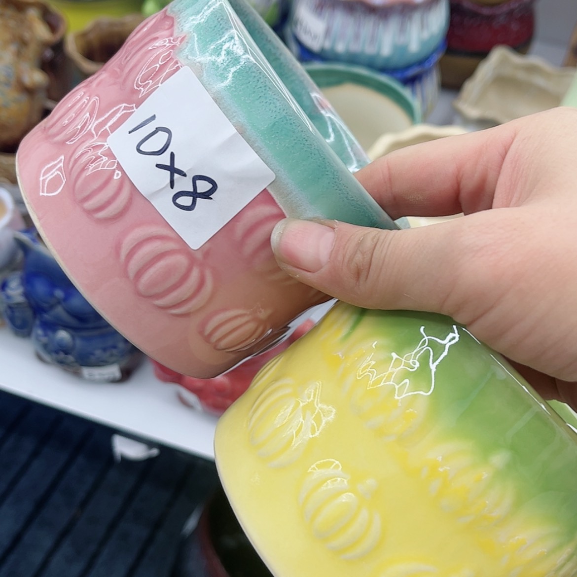 【闪购商品】陶瓷多肉绿植陶瓷花盆