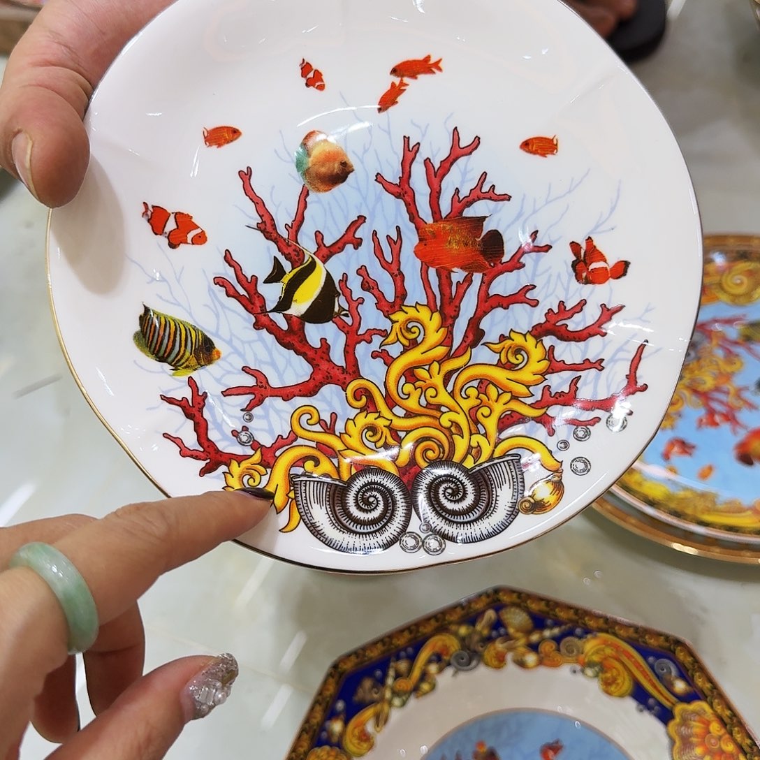 搪瓷骨瓷餐具家用高温陶瓷