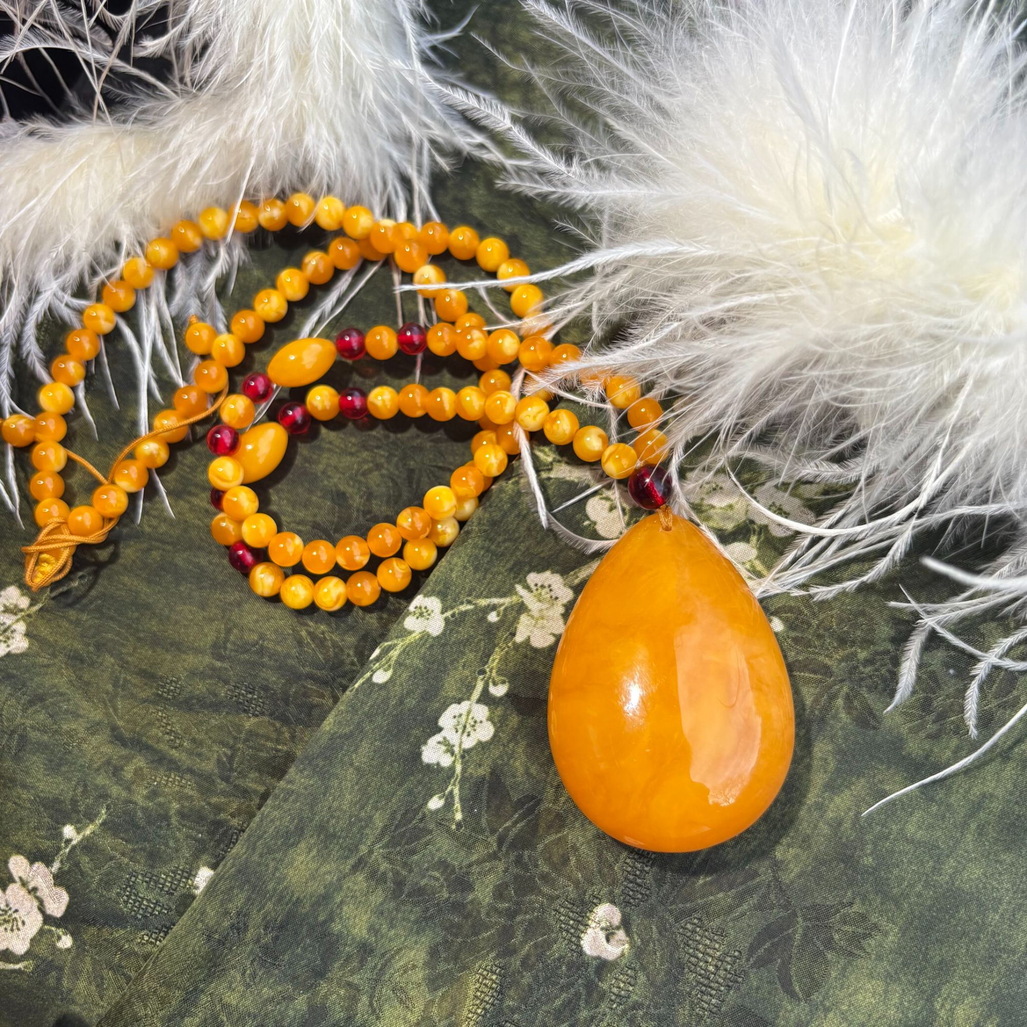 【正品保障】珠珠链款水滴吊坠项链    DXS9702