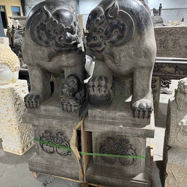 中狮子纯手工打造完整无修补