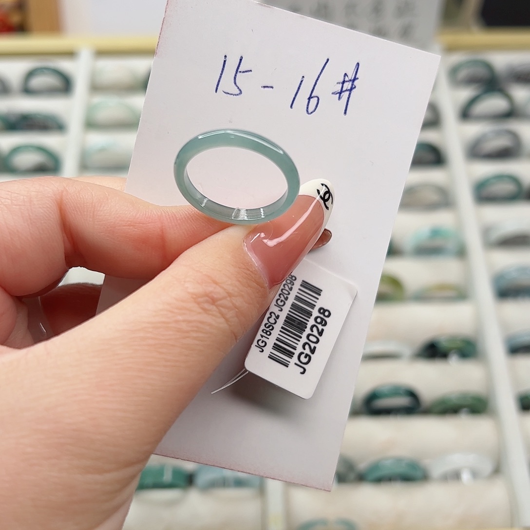 翡翠戒指未镶嵌戒指