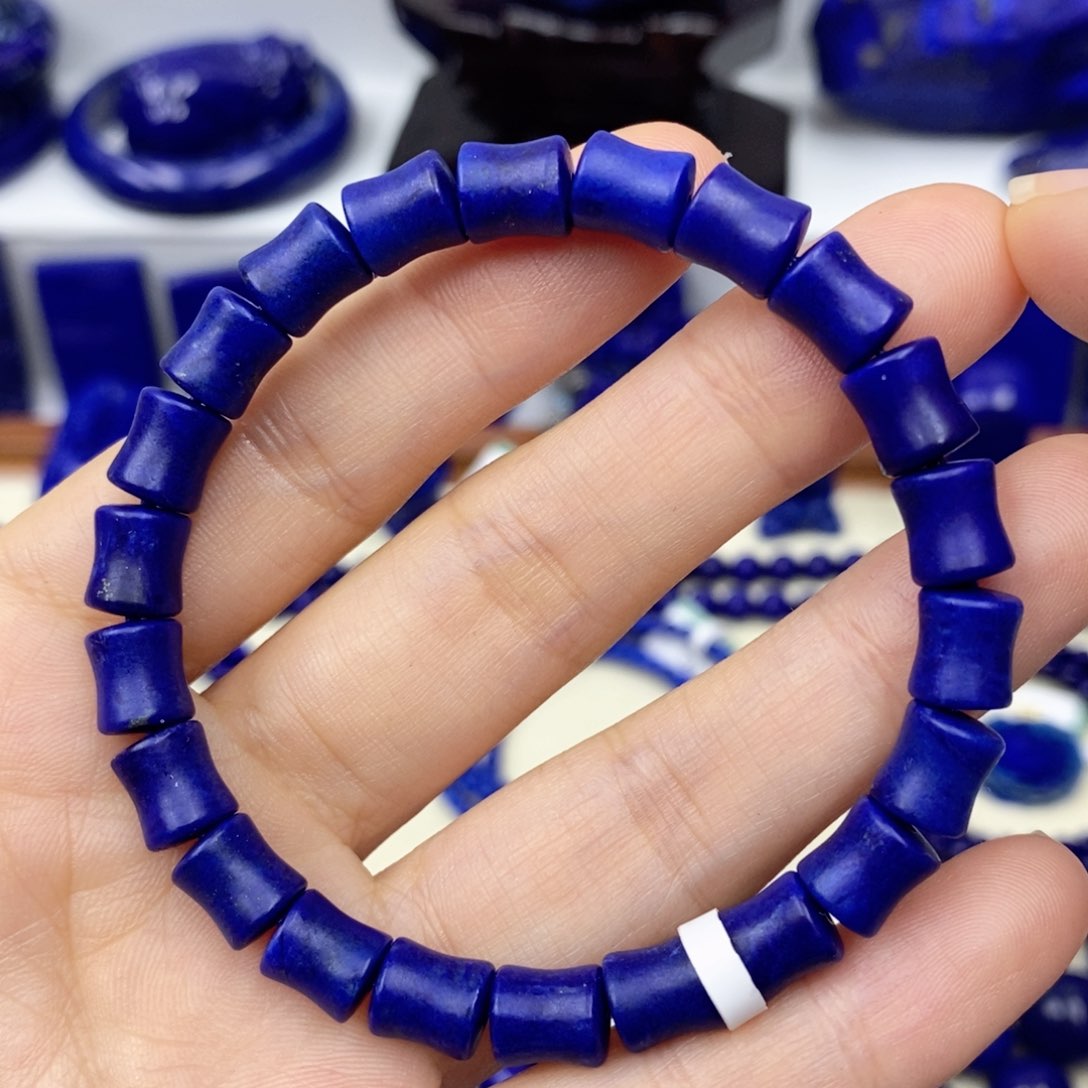 青金石手链未镶嵌