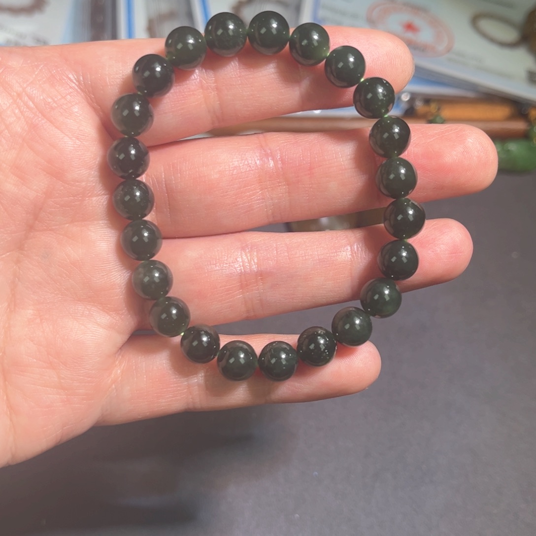 和田玉手链未镶嵌