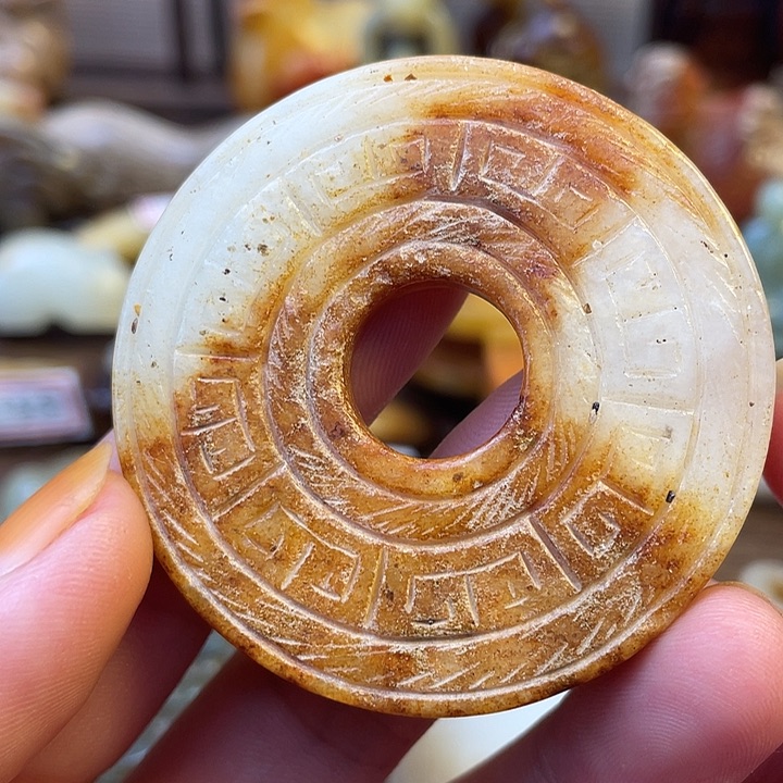 未镶嵌和田玉（糖玉）挂件