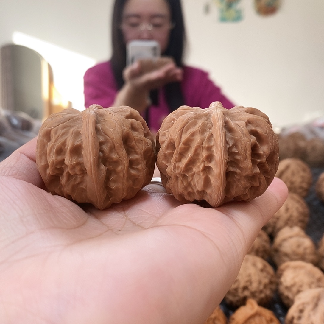 吊坠桃核平谷方块36边41肚修