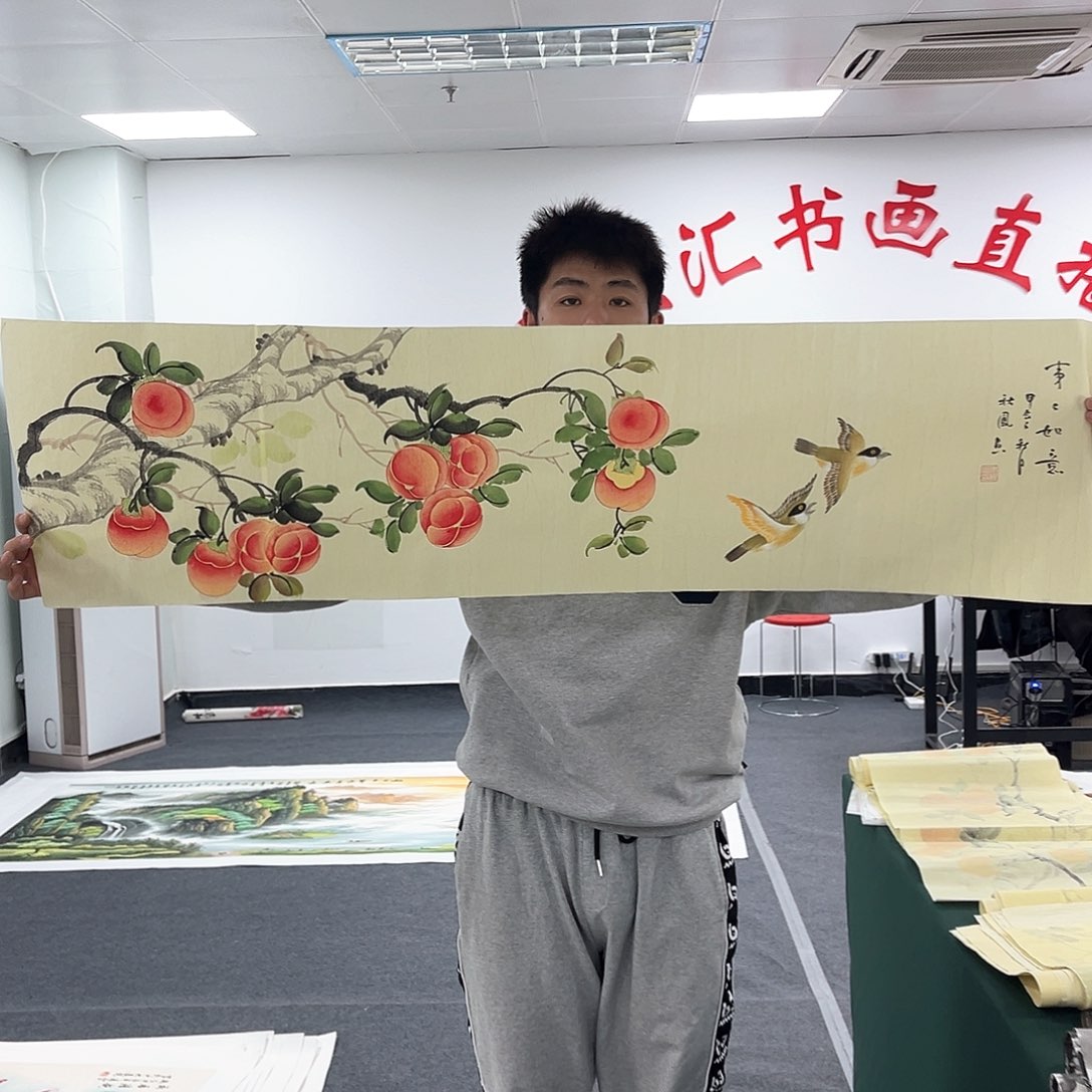 国画宣纸国画纯手绘作品