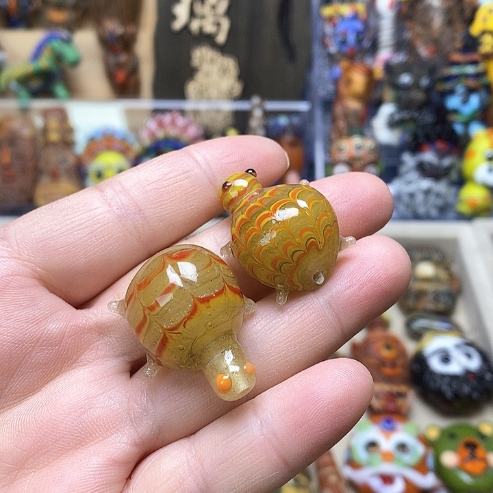 琉璃颈饰福利小乌龟一对不退换006