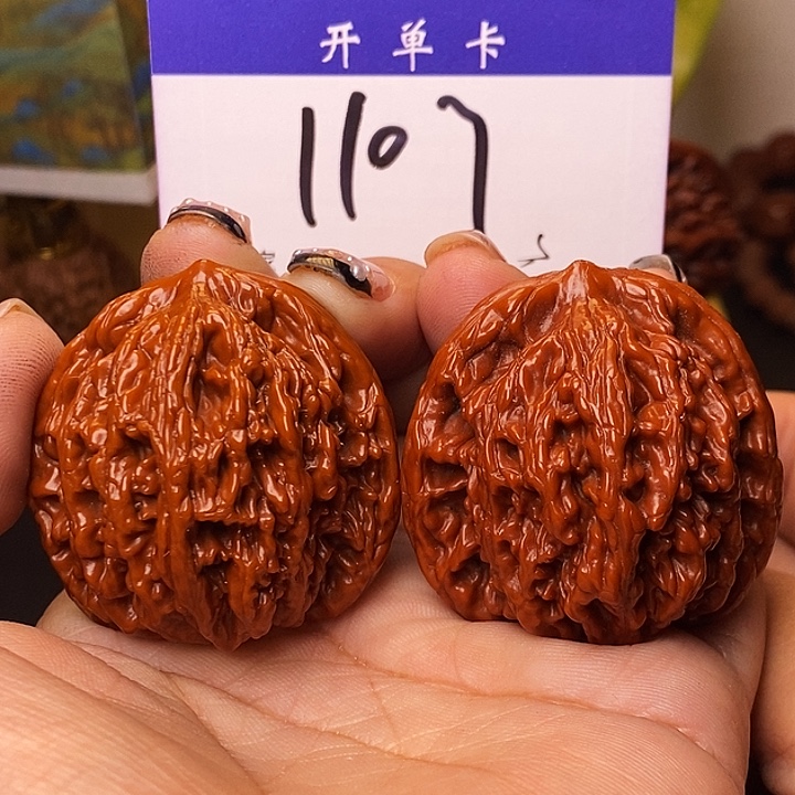 桃核吊坠虎头42机刷s