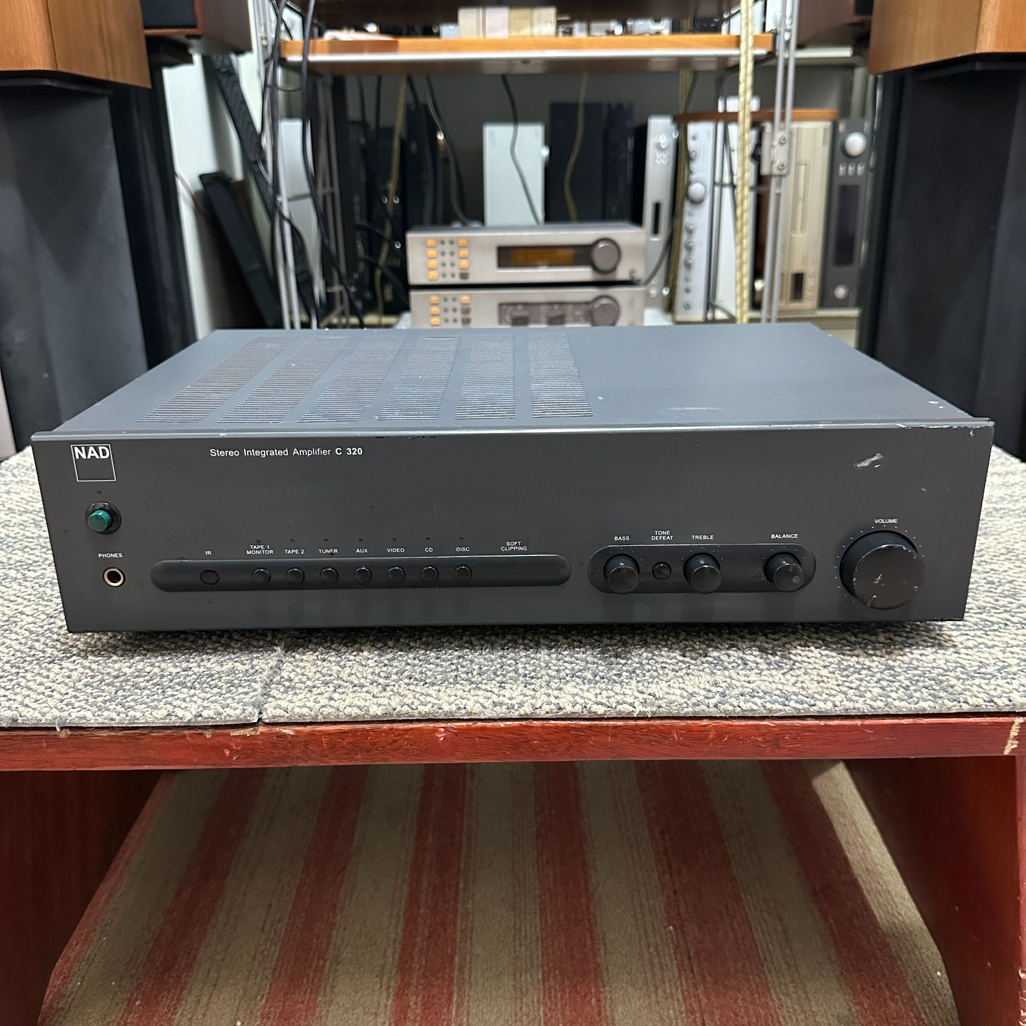 8新 Denon/天龙 英国NAD C320 hifi合并功放. 不包邮