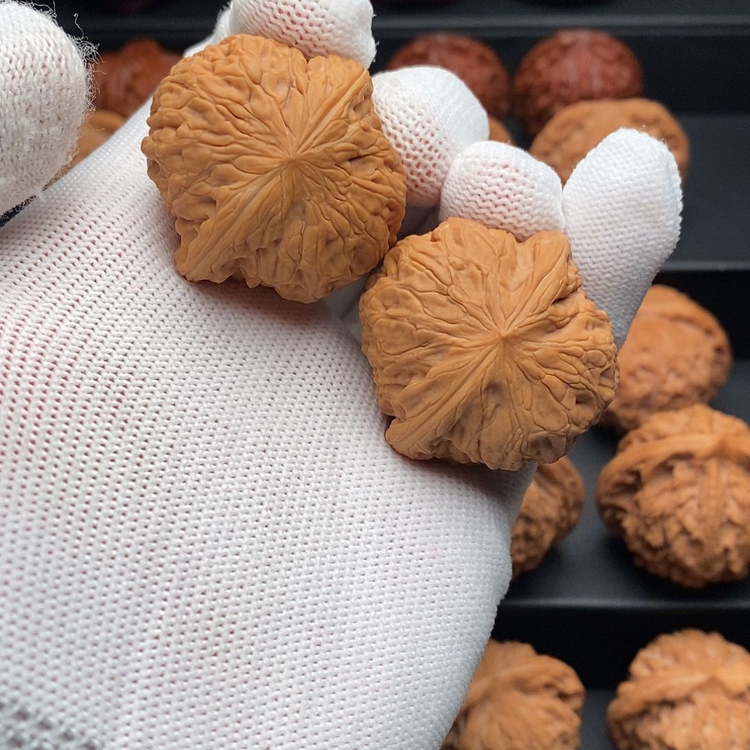 文玩核桃把件37铁锤