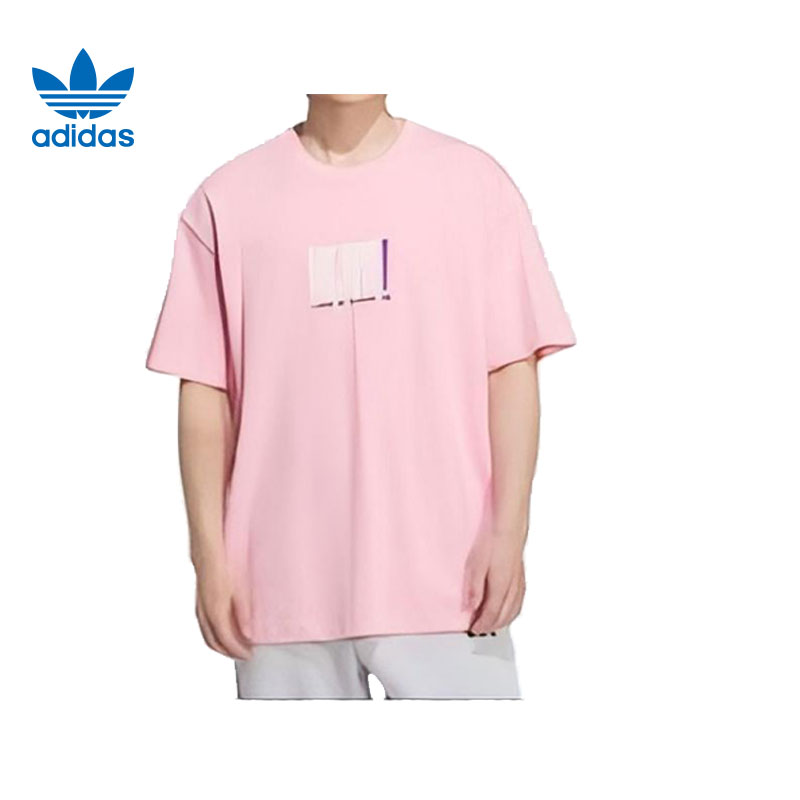 adidas阿迪达斯【西】三叶草男子运动休闲短袖T恤JN0744