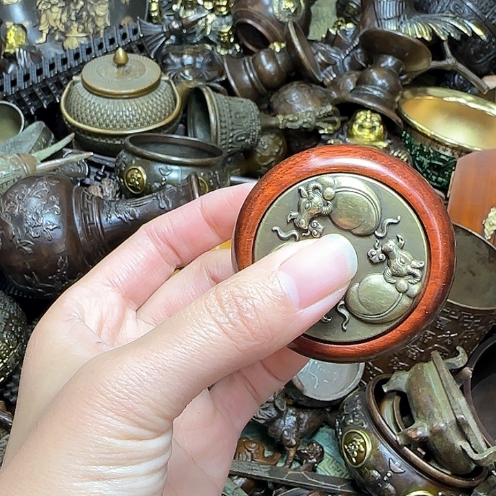 铜材质文玩客厅家具摆件