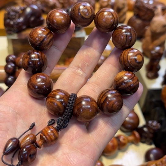 黄花梨/降香黄檀手串/手链黄花梨
