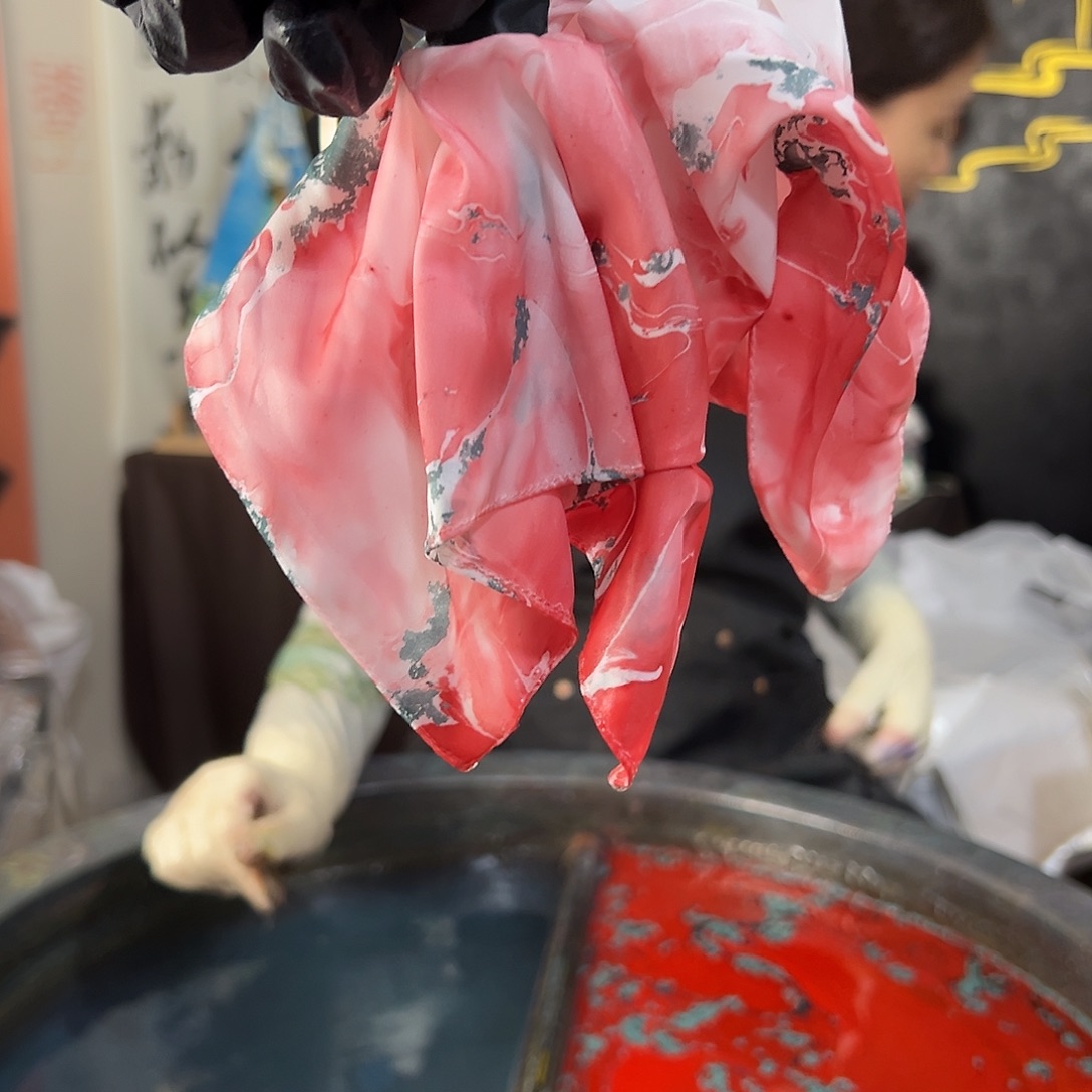 774缎面发圈凤凰涅槃