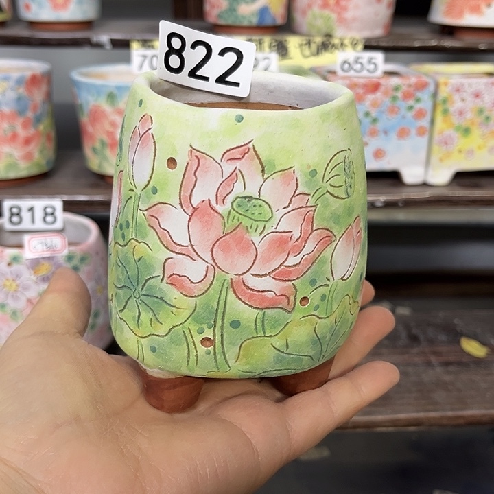 手工制作多肉花盆