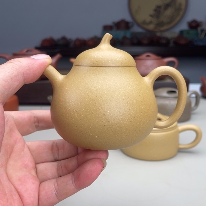 紫砂茶壶凛*宜兴紫砂壶工艺品