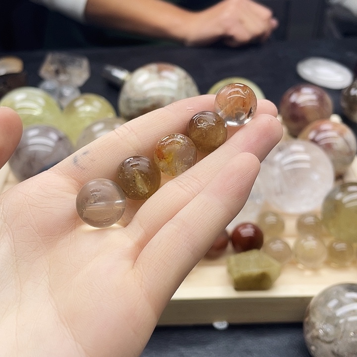 水晶珠宝半成品未镶嵌70水晶