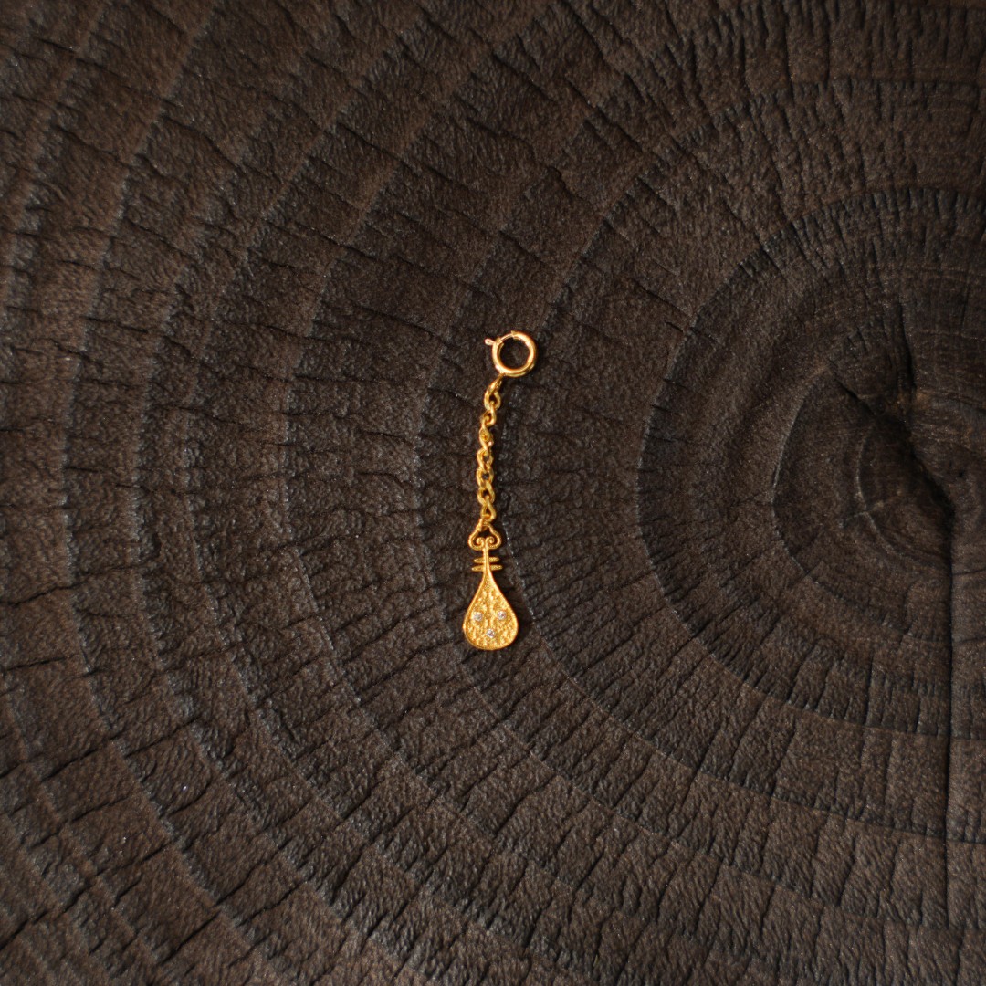 琵琶提溜-18K金吊坠1