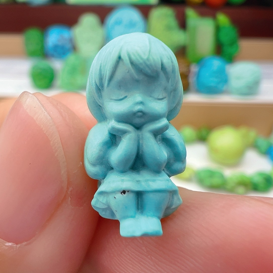 未镶嵌绿松石项链