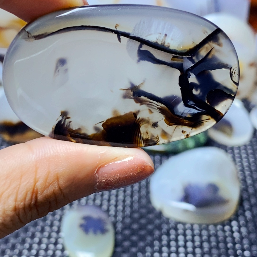 玛瑙/玉髓未镶嵌珠宝半成品