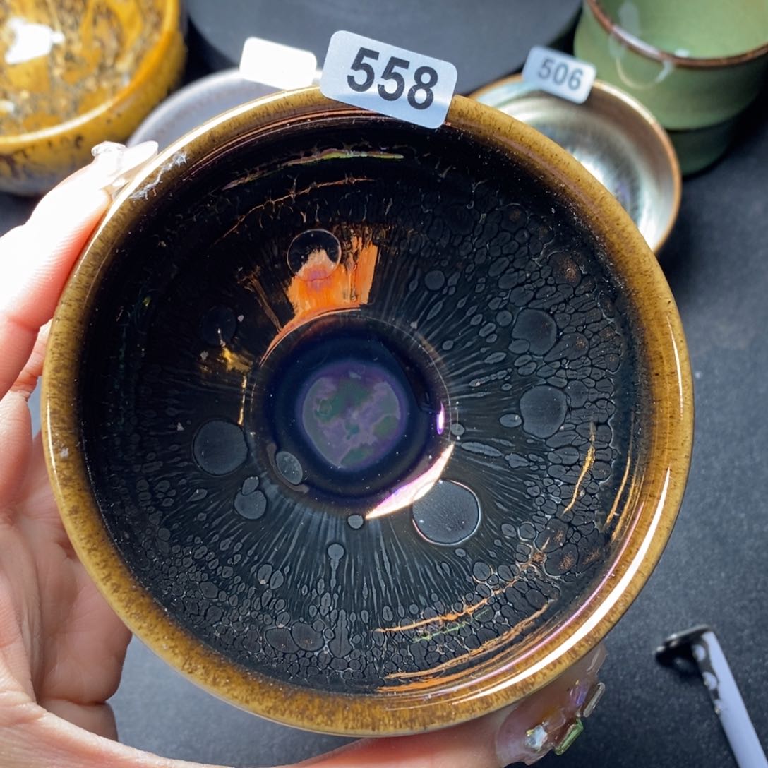 茶盏建窑建盏主人杯558