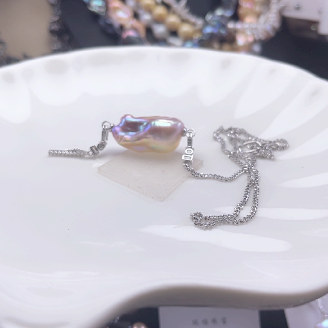 未镶嵌项链淡水珍珠【纯恬】