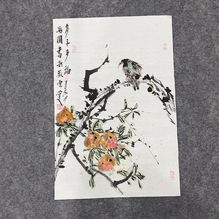 国画花鸟画作品欣赏