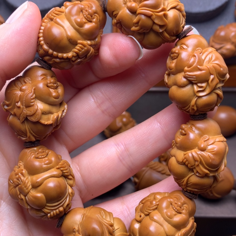 【闪购商品】橄榄核手串/手链彩**辉橄榄核