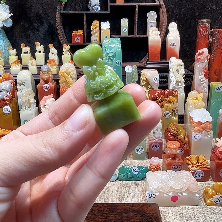 寿山石印石寿山石印章