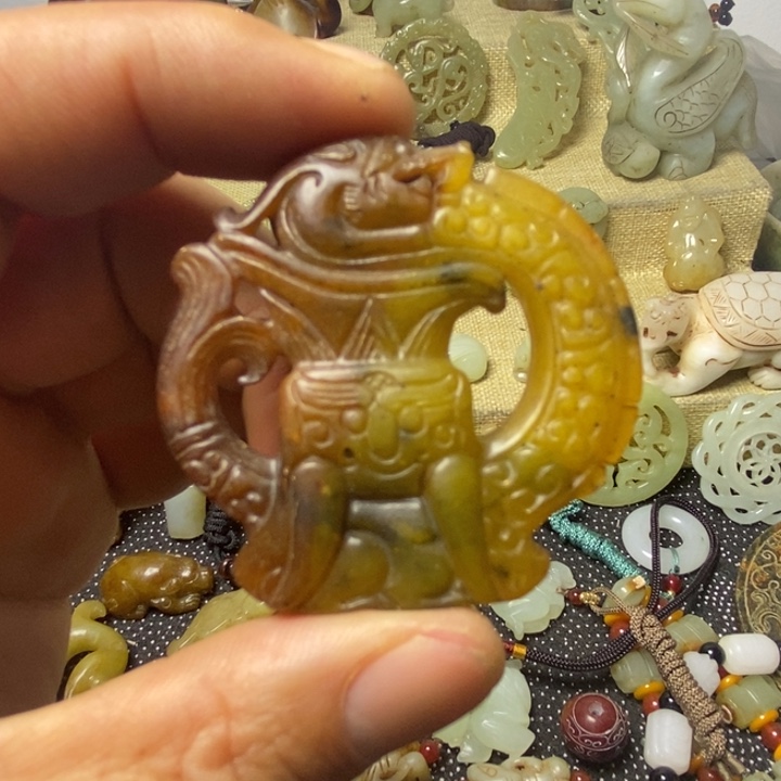 和田玉挂件未镶嵌