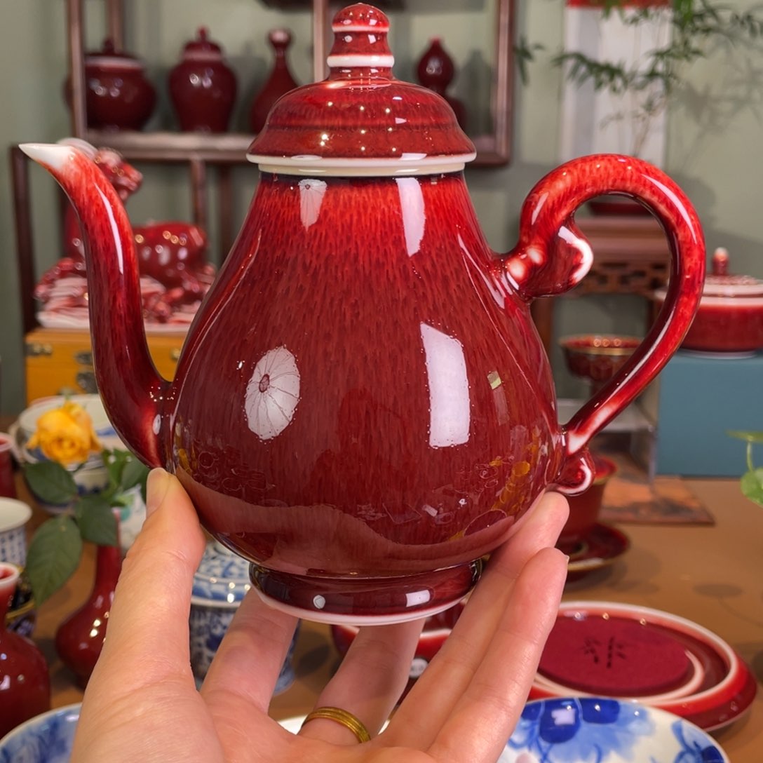 C****n清欢雅玩原矿郎红福利酒壶