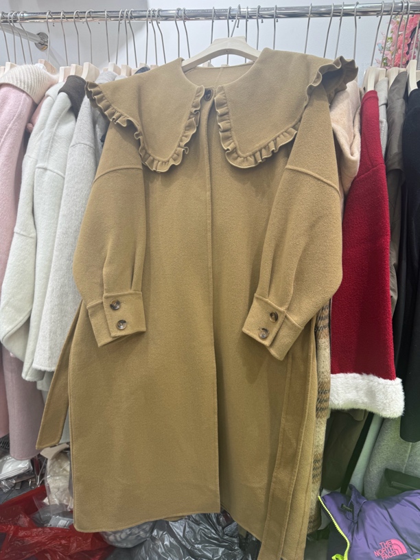 no退no换大衣样品衣默认微瑕再去拍